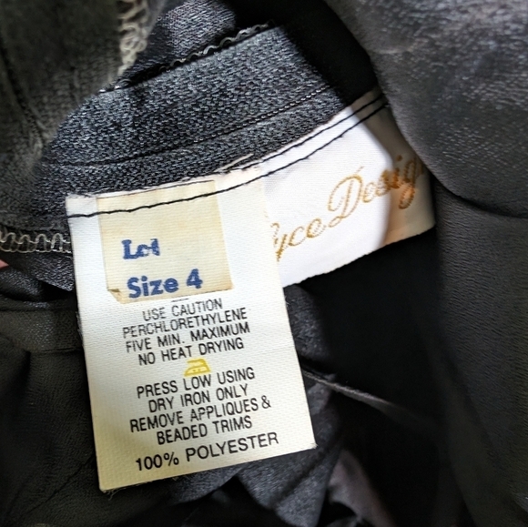 Vintage dress by Alyce Designs sequin cocktail prom mini bodycon 4 - Picture 4 of 8